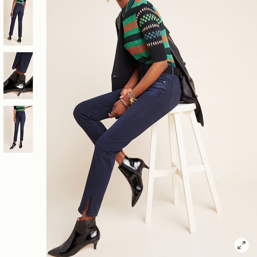 NWT AG Adriano Goldschmied The Stevie High-Rise Skinny Ankle Jeans Size 25 Z488